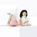 Alloy Enamel Lazy Girl Pet Brooch Pin For Scarves view 2
