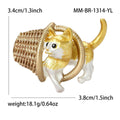 Alloy Enamel Cat Brooch Pin For Coats And Sweaters view 5