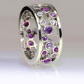 Elegant Hollow Full Zircon Ring For Women European American Fashion Finger Jewelry view 4