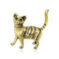 Alloy Cartoon Cat Brooch For Cute Clothing And Lapel Decoration view 1