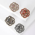 Alloy Red Spider Lily Brooch For Suits And Sweaters view 1