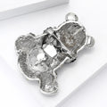 Metal Alloy Panda Rhinestone Brooch Pin For Fashion Lapel Decoration view 4