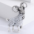 Alloy Pearl Sheep Brooch Pin Cute Animal Lapel Accessory view 3