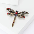 Alloy Dragonfly Brooch Pin For Coats Sweaters And Outerwear view 5