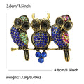 Alloy Owl Brooch Pin For Cute Sweater And Clothing Decoration view 6