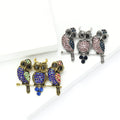Alloy Owl Brooch Pin For Cute Sweater And Clothing Decoration view 2