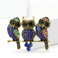 Alloy Owl Brooch Pin For Cute Sweater And Clothing Decoration view 4