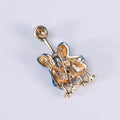 Enamel Alloy Duck Balloon Brooch Pin For Fashion Apparel view 3