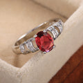 Minimalist Four Prong Zircon Ring For Women European American Engagement Proposal Jewelry view 2