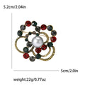 Alloy Simple Brooch Scarf Buckle Lapel Pin For Cardigans And Sweaters view 4