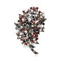 Electroplated Alloy Rhinestone Vintage Brooch Pin For Fashion Accessories view 1