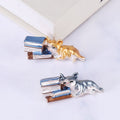 Alloy Cute Lazy Cat Lapel Pin For Clothing Accessories Brooch view 4