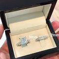 Classic Women's Zircon Engagement Ring Proposal Couple Ring Fashion Jewelry view 2