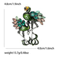 Alloy Retro Flamingo Brooch Pin For Sweaters And Coats view 6