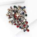 Alloy Rhinestone Brooch Pin For Suits Jackets And Coats view 3