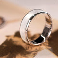 Luxury Zircon Inlaid Three Piece Ring Set For Women, Electroplated Resin Fashion Hand Jewelry view 3