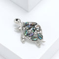 Alloy Shell Turtle Brooch Pin For Men Suit Decoration view 3
