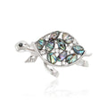Alloy Shell Turtle Brooch Pin For Men Suit Decoration view 1