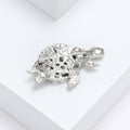 Alloy Shell Turtle Brooch Pin For Men Suit Decoration view 4