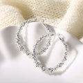 Fashion Irregular Thorn Shaped Oversized Hoop Earrings Statement Nightclub Ear Jewelry view 2