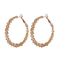 Fashion Irregular Thorn Shaped Oversized Hoop Earrings Statement Nightclub Ear Jewelry view 4