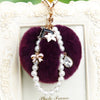 Deep-Purple Letter-D-Pom
