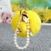 Yellow Letter-D-Pom