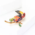 Metal Alloy Enamel Parrot Brooch Pin For Suits And Coats view 3