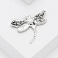 Alloy Natural Abalone Shell Dragonfly Brooch For Insect Fashion Decoration view 4