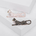 Alloy Enamel Leopard Brooch For Unisex Animal Apparel Decoration view 1