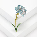 Alloy Enamel Carnation Brooch For Fresh Floral Apparel Accessories view 4