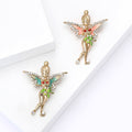 Alloy Enamel Elf Brooch For Women Suit And Sweater Decoration view 1