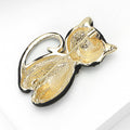 Alloy Black Cat Brooch For Fashion Animal Lapel Decoration view 4