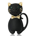 Alloy Black Cat Brooch For Fashion Animal Lapel Decoration view 1