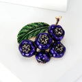 Alloy Enamel Blueberry Brooch Pin For Student Cardigans view 4
