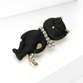 Alloy Cat Brooch Pin For Blazer Decoration And Closure view 2