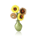 Alloy Enamel Small Flower Vase Brooch For Women's Cardigans view 5