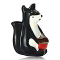 Alloy Enamel Fox Brooch For Creative Animal Fashion Decoration view 2