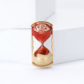 Simple Alloy Enamel Hourglass Brooch Fashion Lapel Pin For Apparel view 3