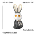 Alloy Enamel Rabbit Brooch Fashion Collar Pin For Apparel view 5