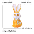 Alloy Enamel Rabbit Brooch Fashion Collar Pin For Apparel view 4