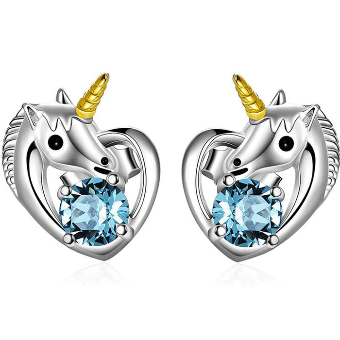 Creative Unicorn Women's Earrings Versatile Ear Cuff Fashion Jewelry