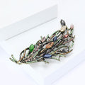 Alloy Glass Rhinestone Brooch For Women's Garment Decoration view 3