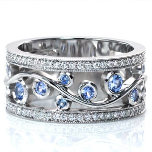 Geometric Line Hollow Ring With Two Tone Zircon Stones For Women Fashion Jewelry