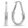 Fashion Simple Women's Alloy Large Hoop Drop Earrings Street Nightclub Jewelry view 1