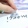 High End Square Zircon Earrings For Women, European American Versatile Fashion Jewelry view 4