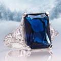 European Sparkling Micro Pave Zircon Ring For Women, Fine Jewelry Accessory view 2