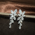 High End Water Drop Zircon Dangle Earrings For Women, Cross Border Fashion Jewelry view 3