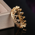 Alloy Electroplated Pattern Ring For Women, European American Fashion Personality Jewelry view 7