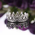 Alloy Electroplated Pattern Ring For Women, European American Fashion Personality Jewelry view 1